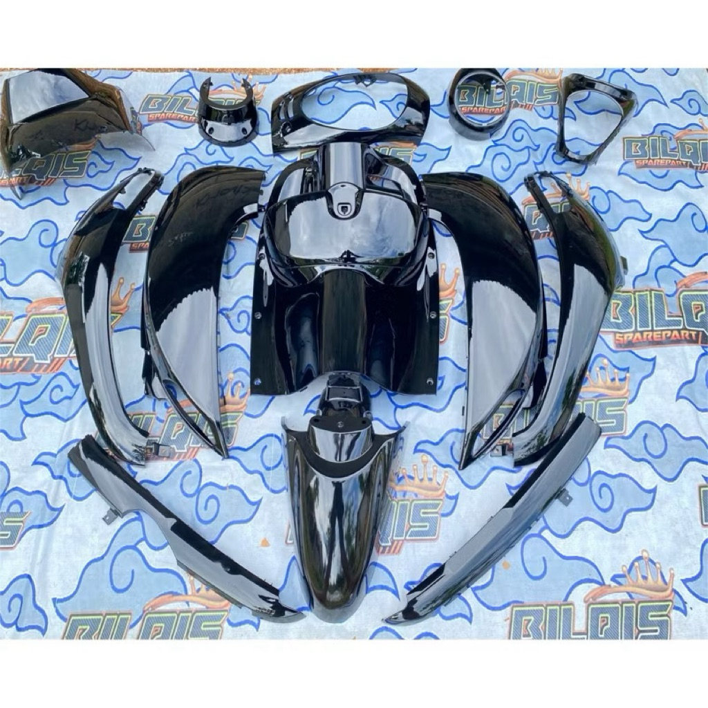 Cover full body halus scoopy fi thn 2013 -2015 costem warna hitam