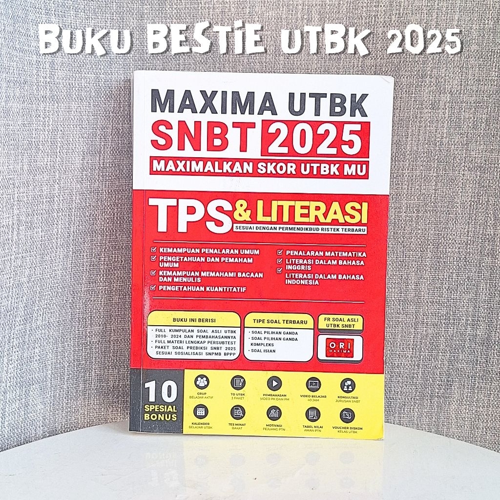 [NEW] MAXIMA BUKU BESTIE UTBK SNBT 2025