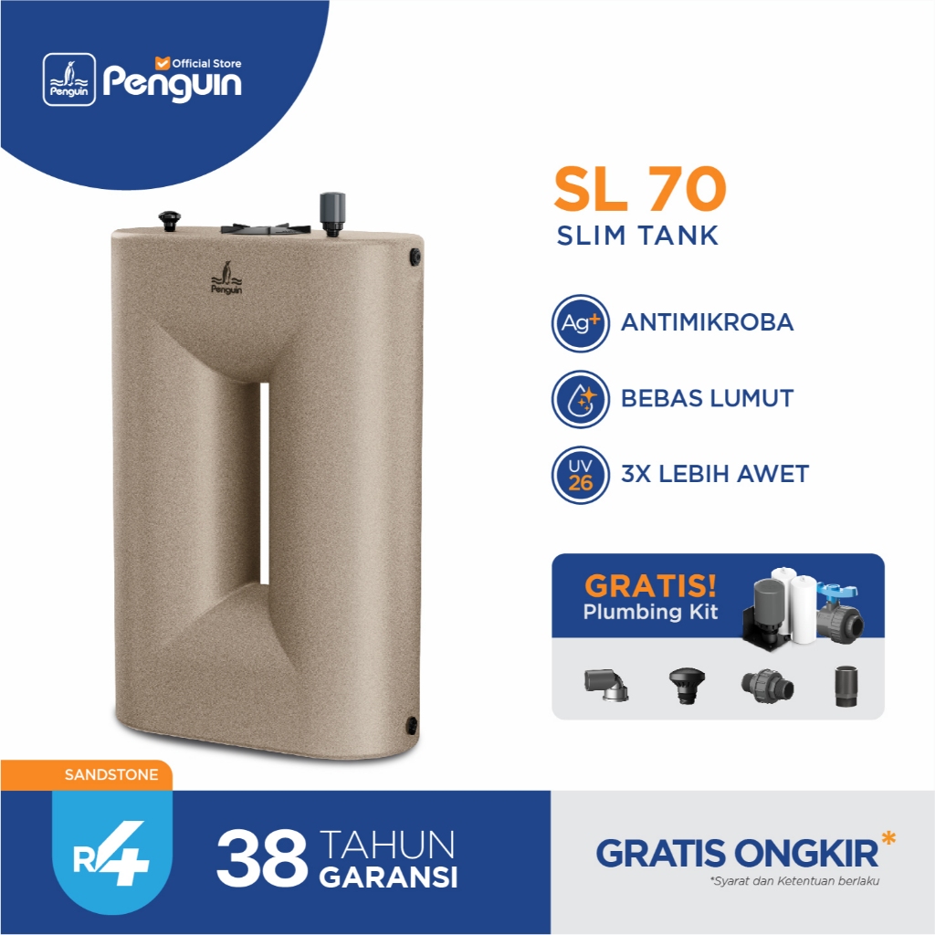 Penguin SL-70 700 Liter Toren Tandon Tangki Air Slim Tank