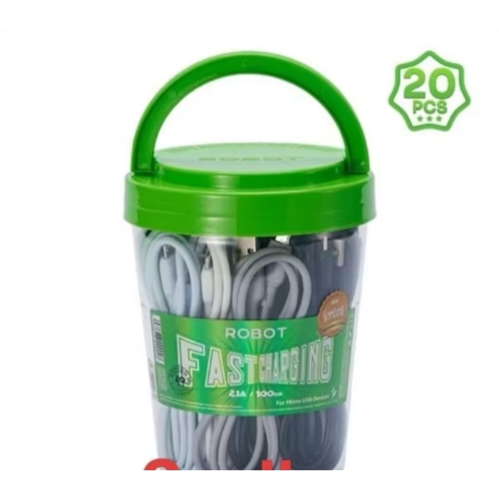 Robot tipe C 1toples isi 20pcs oryginal 100% bergaransi