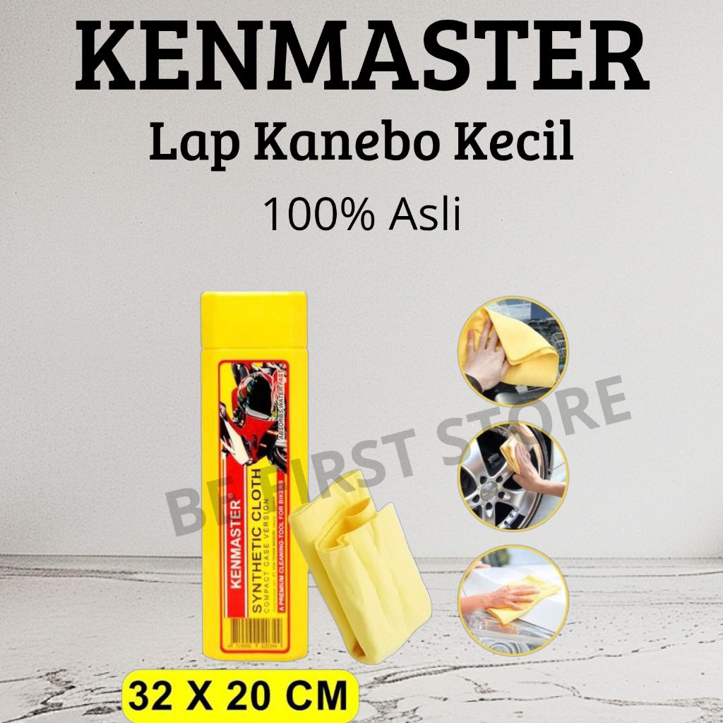KENMASTER Lap Motor Kanebo kenmaster Kecil Lap Pembersih Kecil