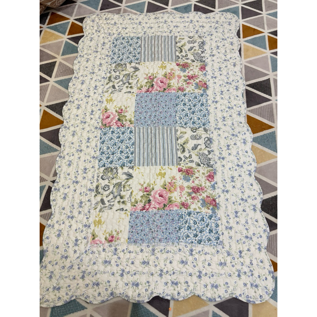 Karpet Ambal Alas Quilting Shabby Katun THRlFT