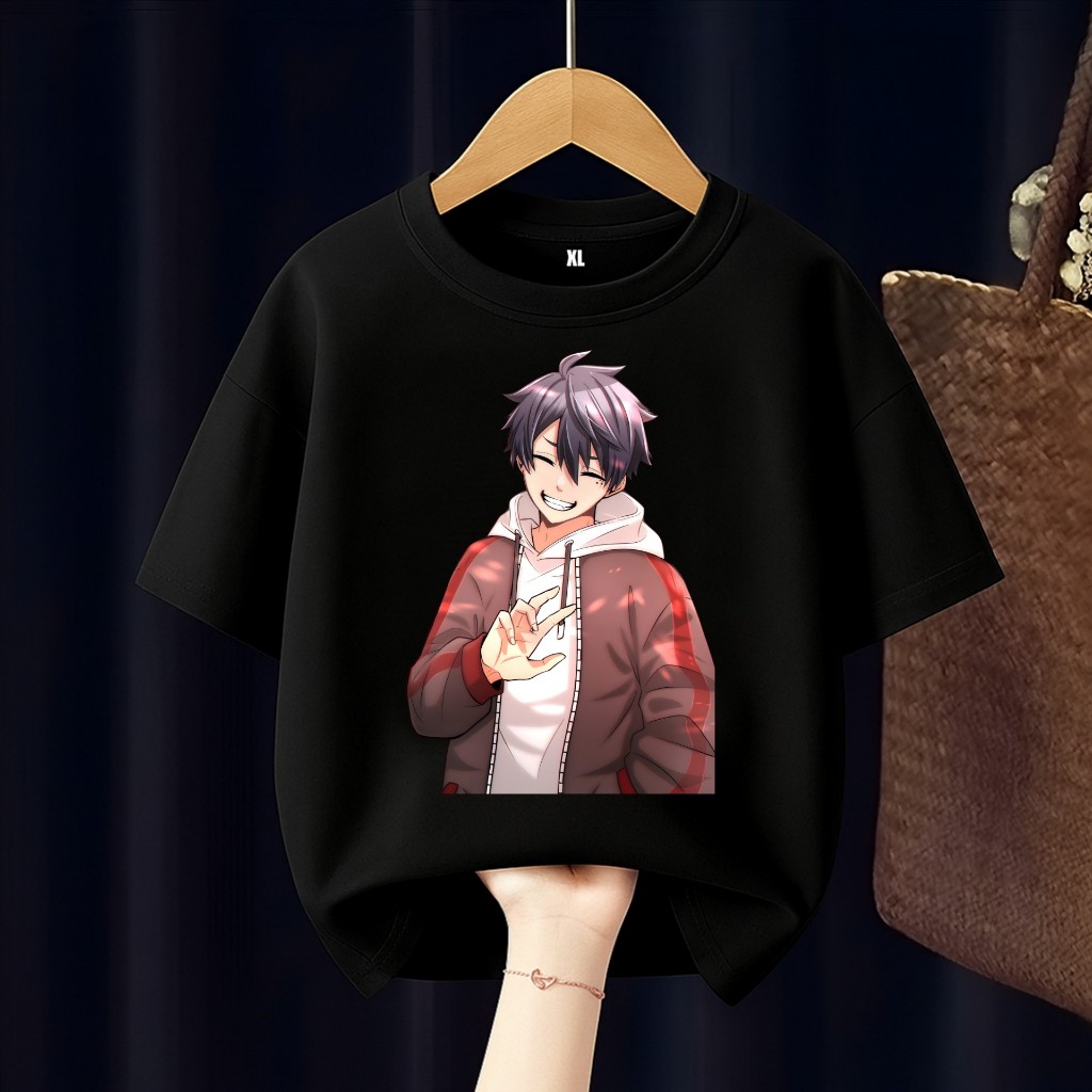 BAJU KAOS ANAK ICHINOSE SHIKI TOUGEN ANKI FREE CUSTOM NAMA