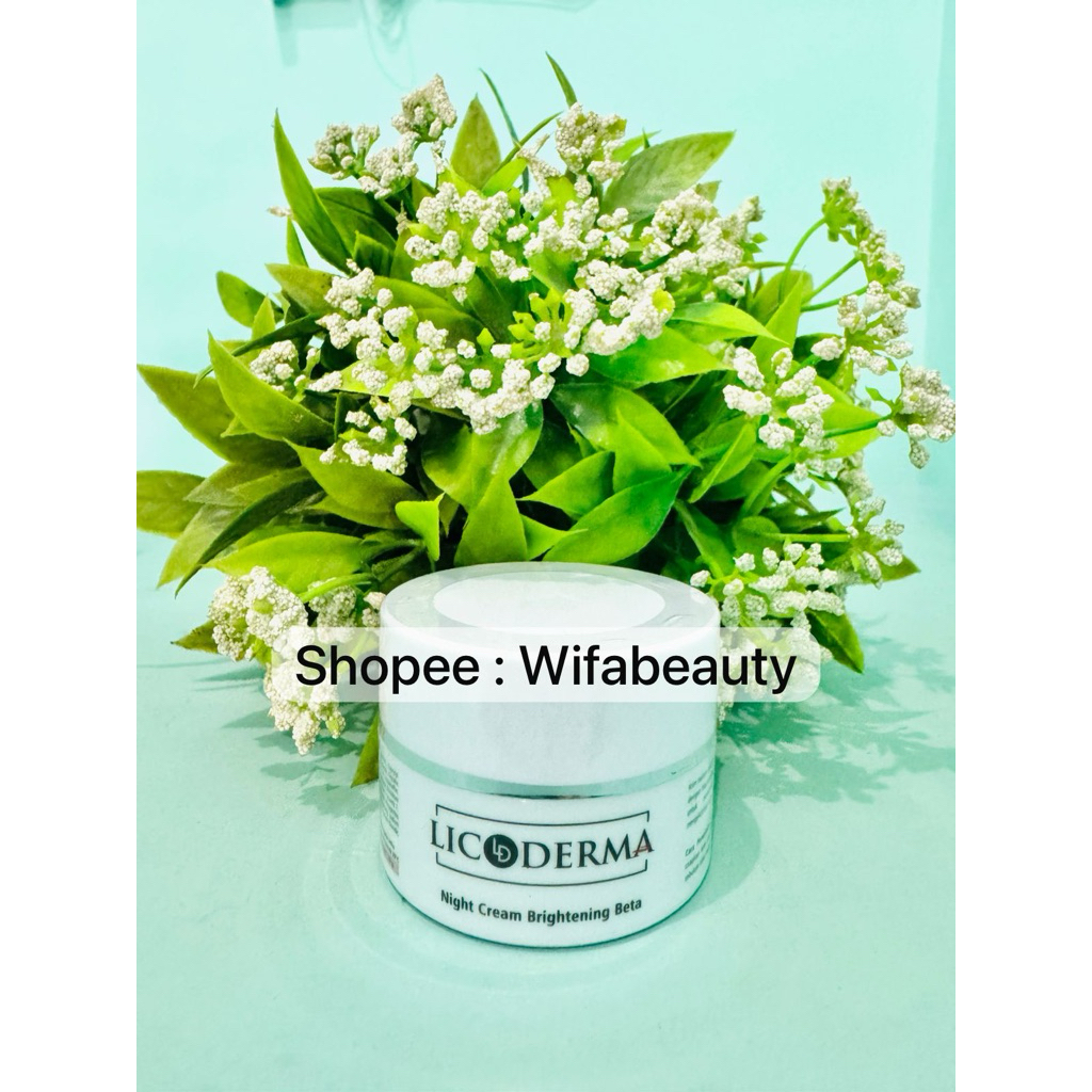 Licoderma Night Cream Brightening Beta