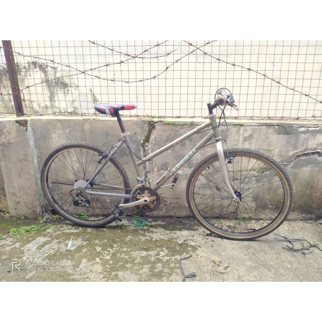 Sepeda Federal MONACO Lady Ban 26 FC74xxxx Size 18" FULLBIKE Original FEDERAL MONACO fork pipih Kalc