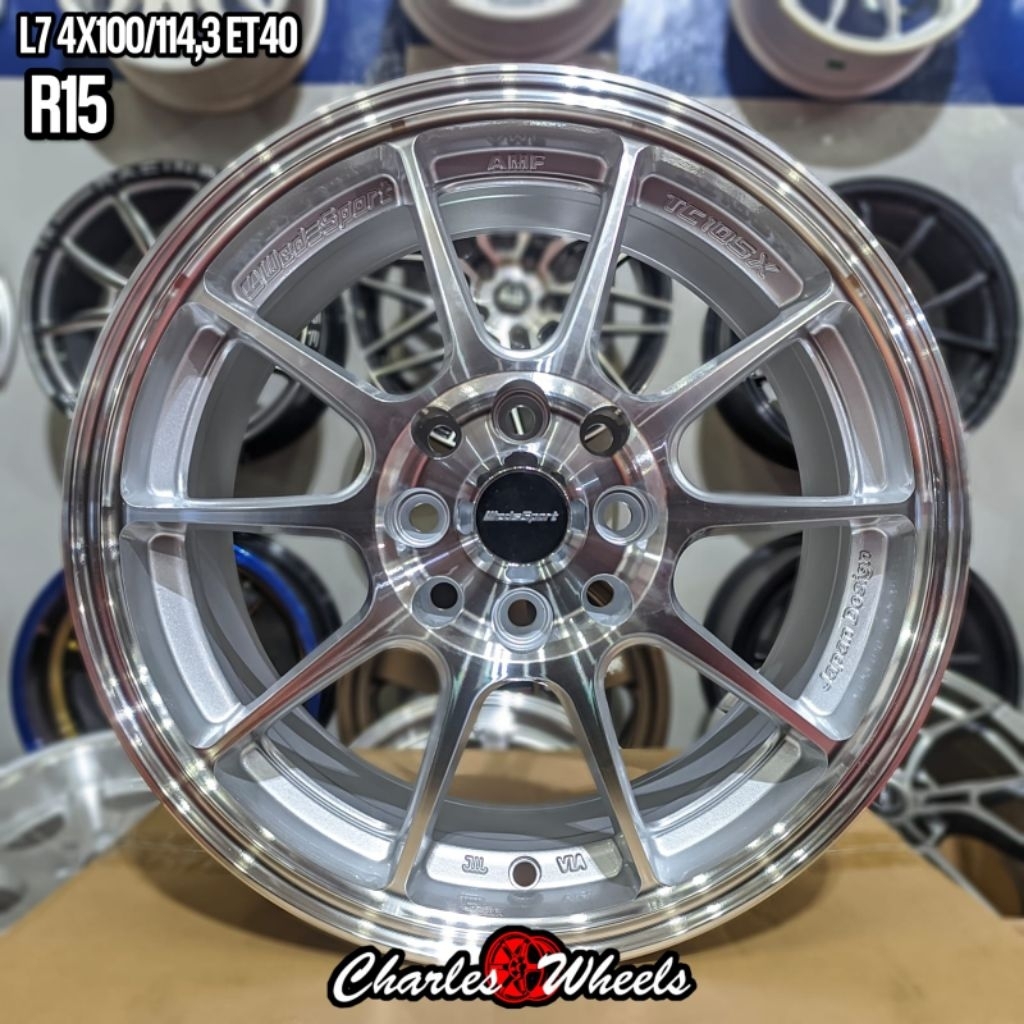 VELG WEDSPORT TC 105 X RING 15 SP JF LUXURY