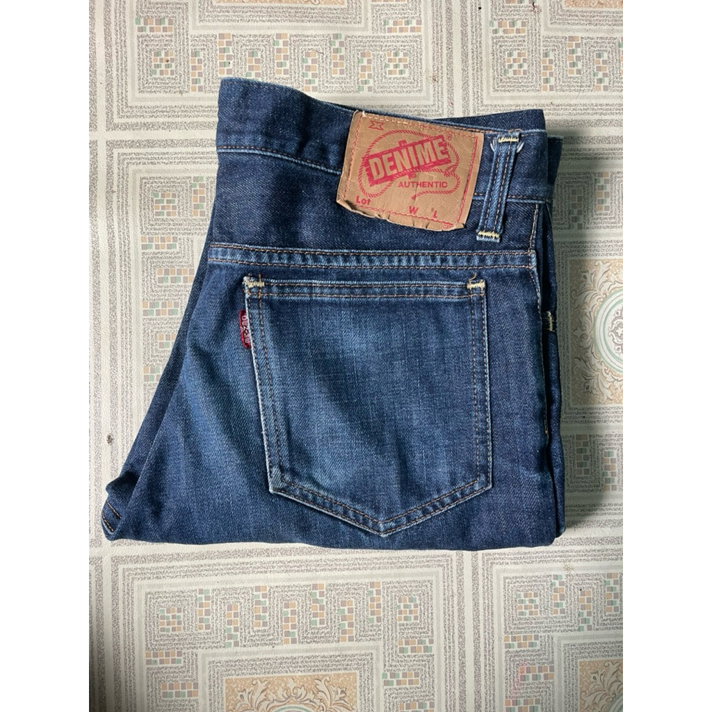 denime indigo bootcut japan