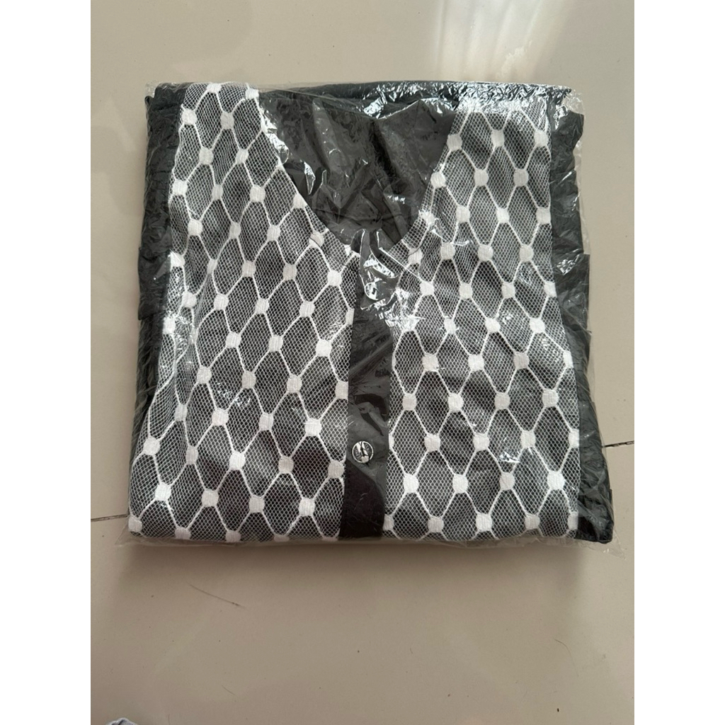 Gamis Wanita Brukat Abu-Abu