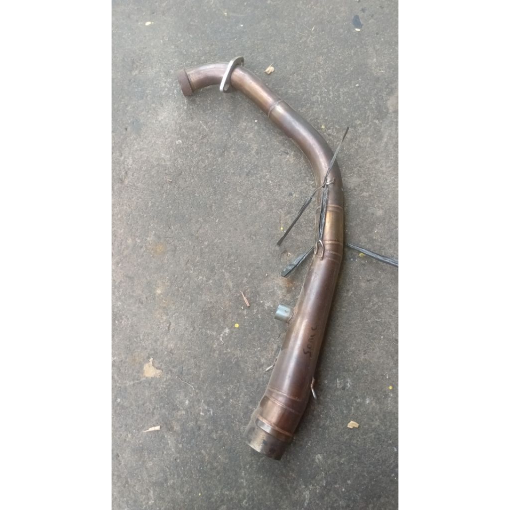Leher Knalpot merk CREAMPIE honda sonic150r sonic150