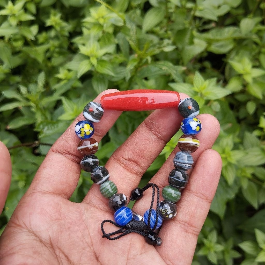 GELANG MANIK DAYAK | GELANH LAMIANG MANIK DAYAK | BAHAN KACA