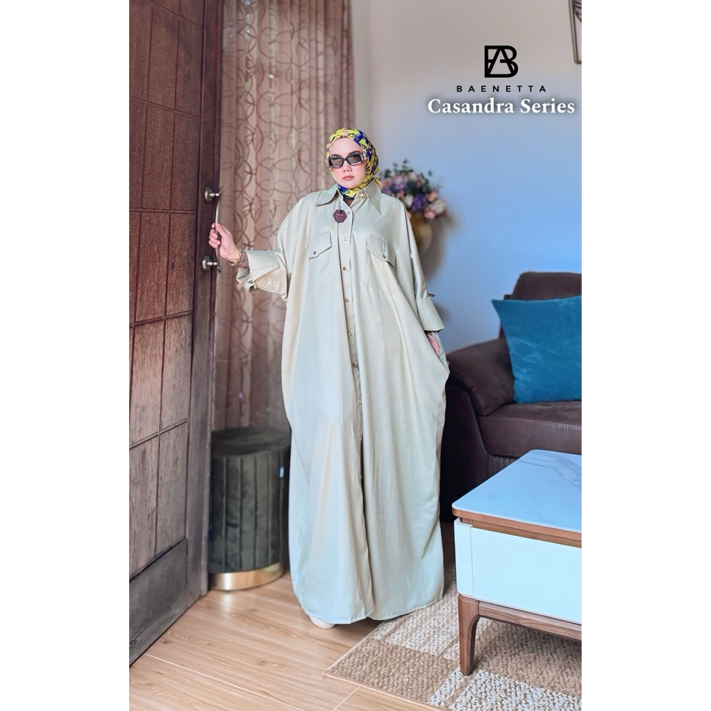 CASANDRA SERIES,CASSANDRA SERIES BAENETTA,BAENETTA ORIGINAL,LONG DRESS ABAYA,ABAYA BY BAENETTA