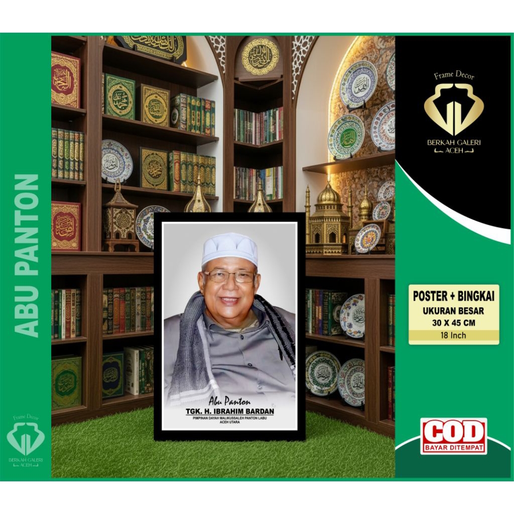 POSTER ULAMA ACEH / ABU PANTON