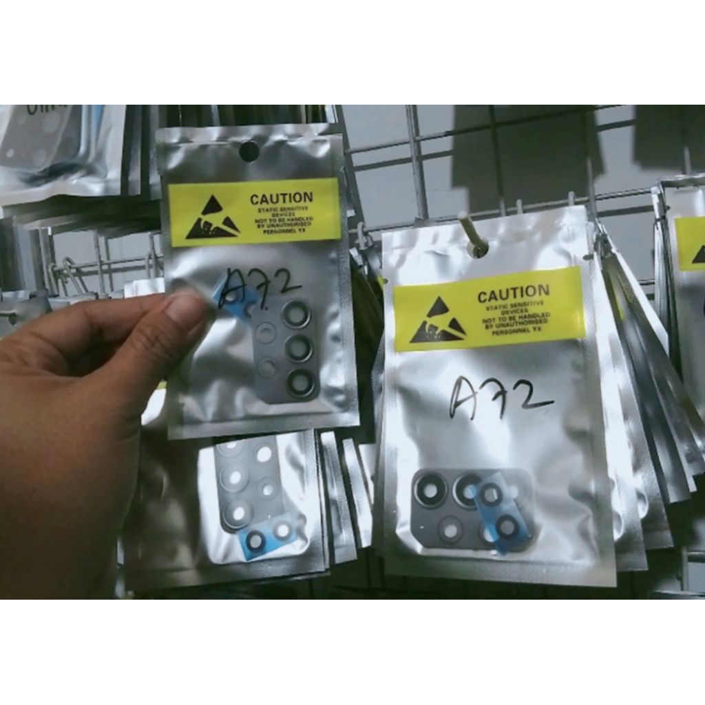 Kaca kamera + ring lensa kamera SAMSUNG GALAXY A72 kaca kamera hp belakang
