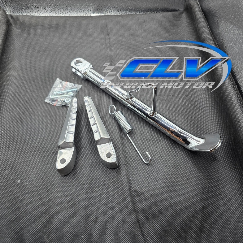 Step Belakang Yamaha GT M3 Mio J soul Footstep Belakang Motor CNC pijakan Kaki Yamaha + standar samp