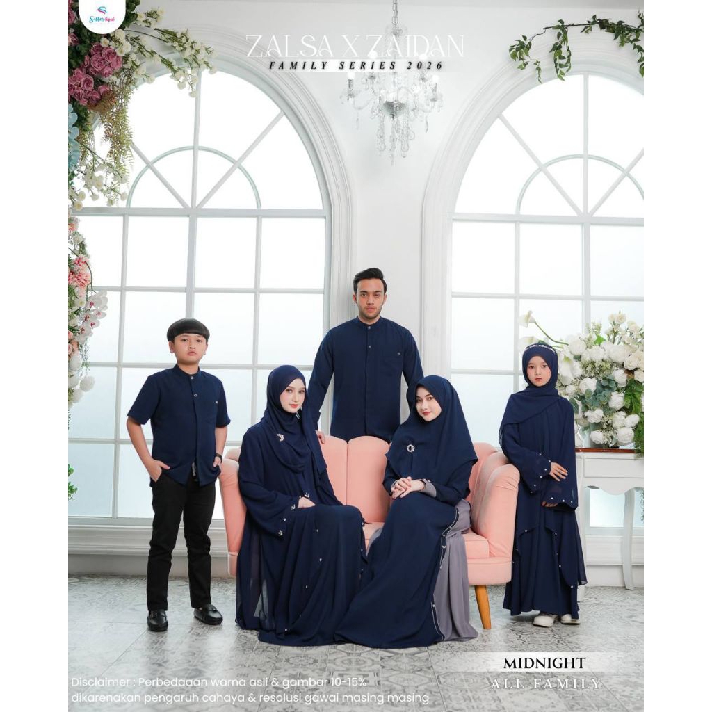 SARIMBIT ZALSA x ZAIDAN FAMILY SERIES BY SISTER HIJAB [ PRE ORDER ]
