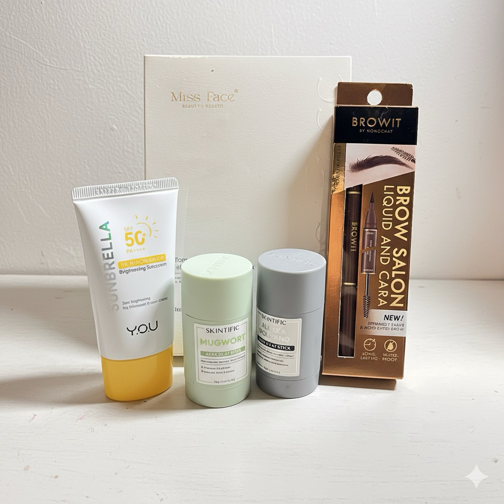 Skincare Preloved YOU Sunbrella Skintific Volcano Clay Mask