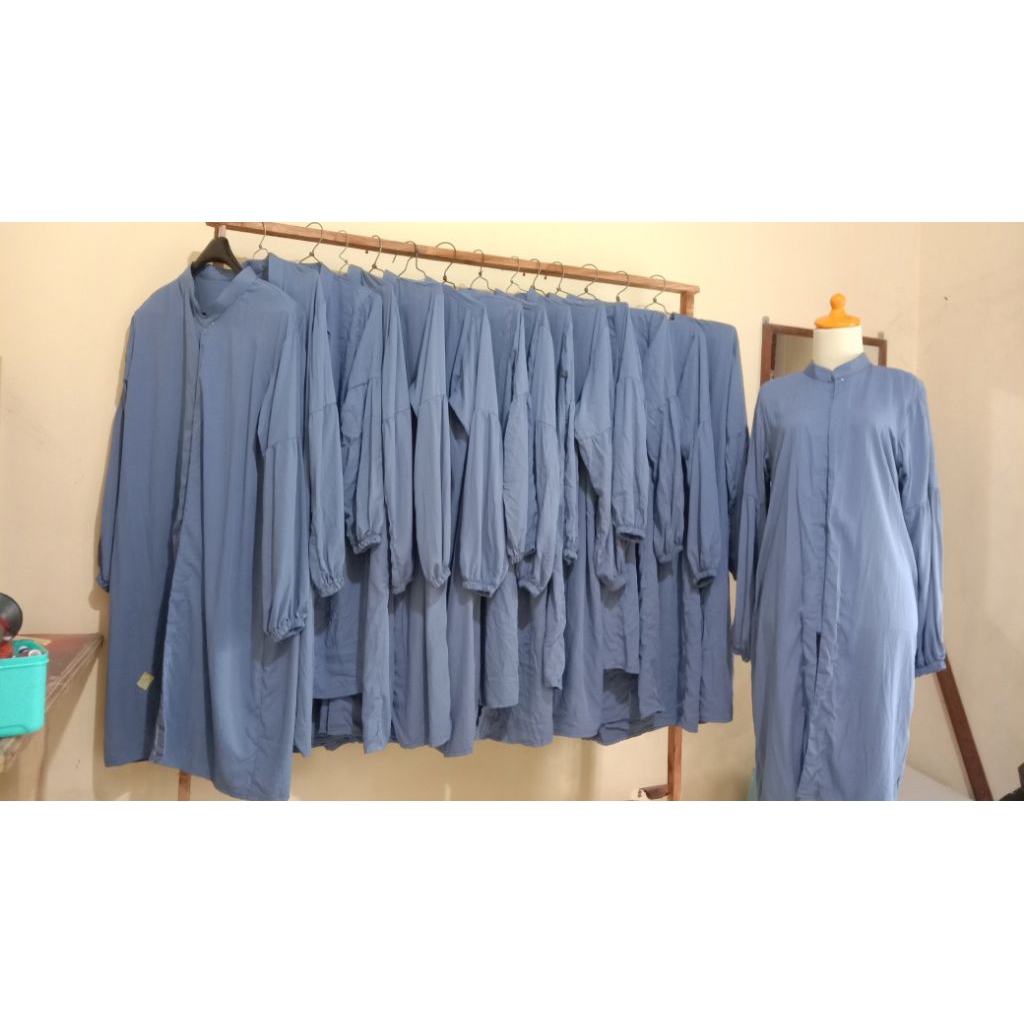 jasa jahit atasan wanita tunik