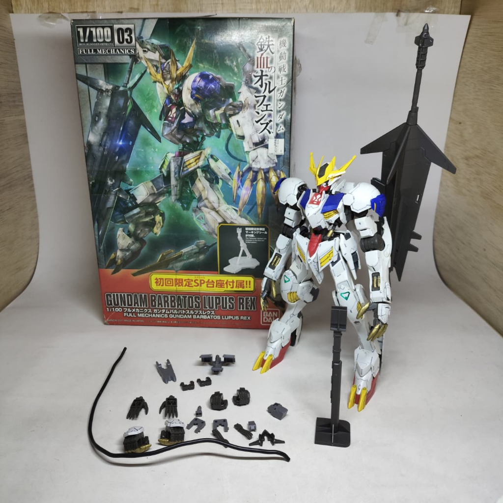 Bandai FM Barbatos Lupus Rex / Model Kit Gundam Full Mechanics 1/100 2nd Sudah Rakit N062