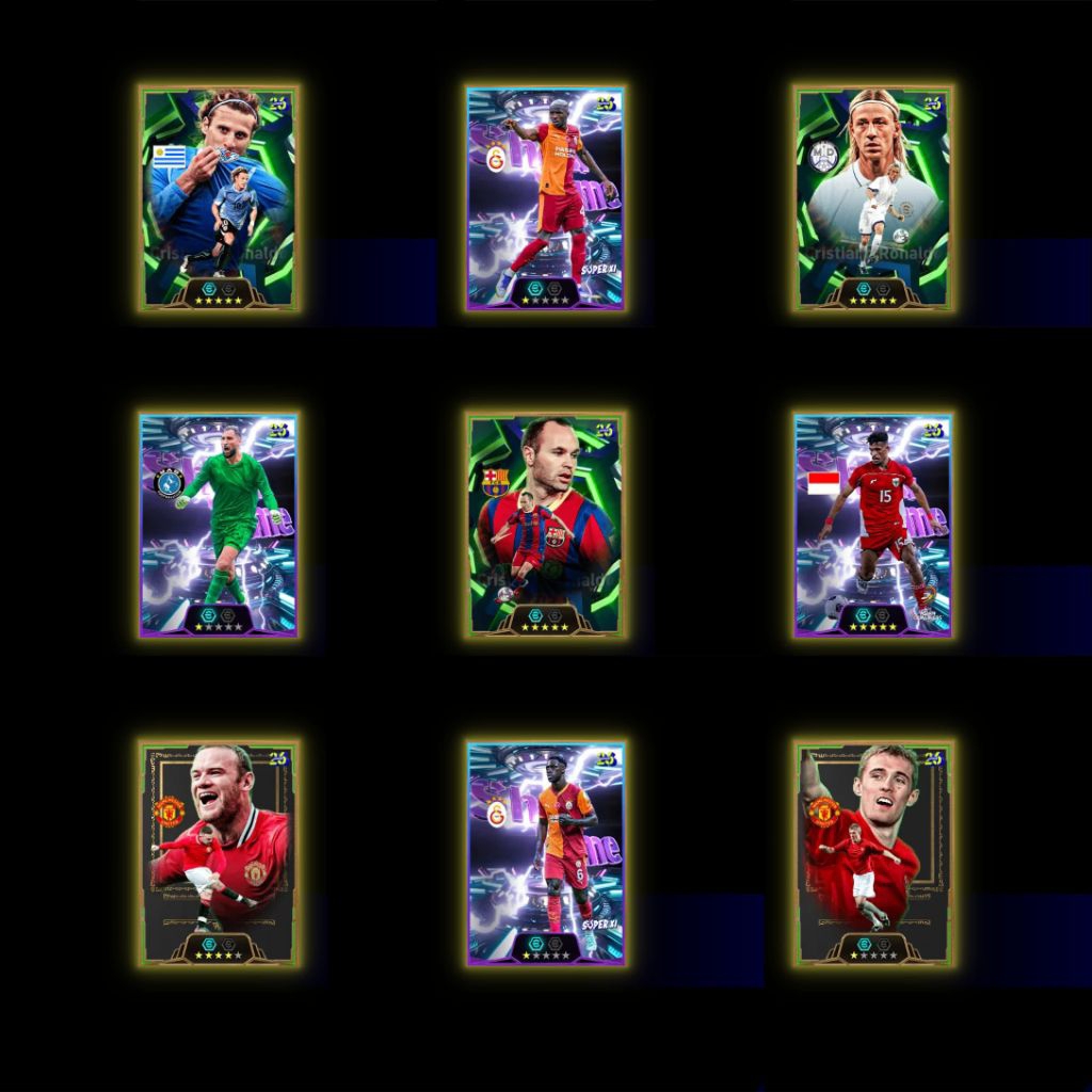 POLOSAN Konami Games Akun Efootball/PES 2025/2026 TDK TAUT GP Resmi 100% Terpercaya Aman Digunakan H