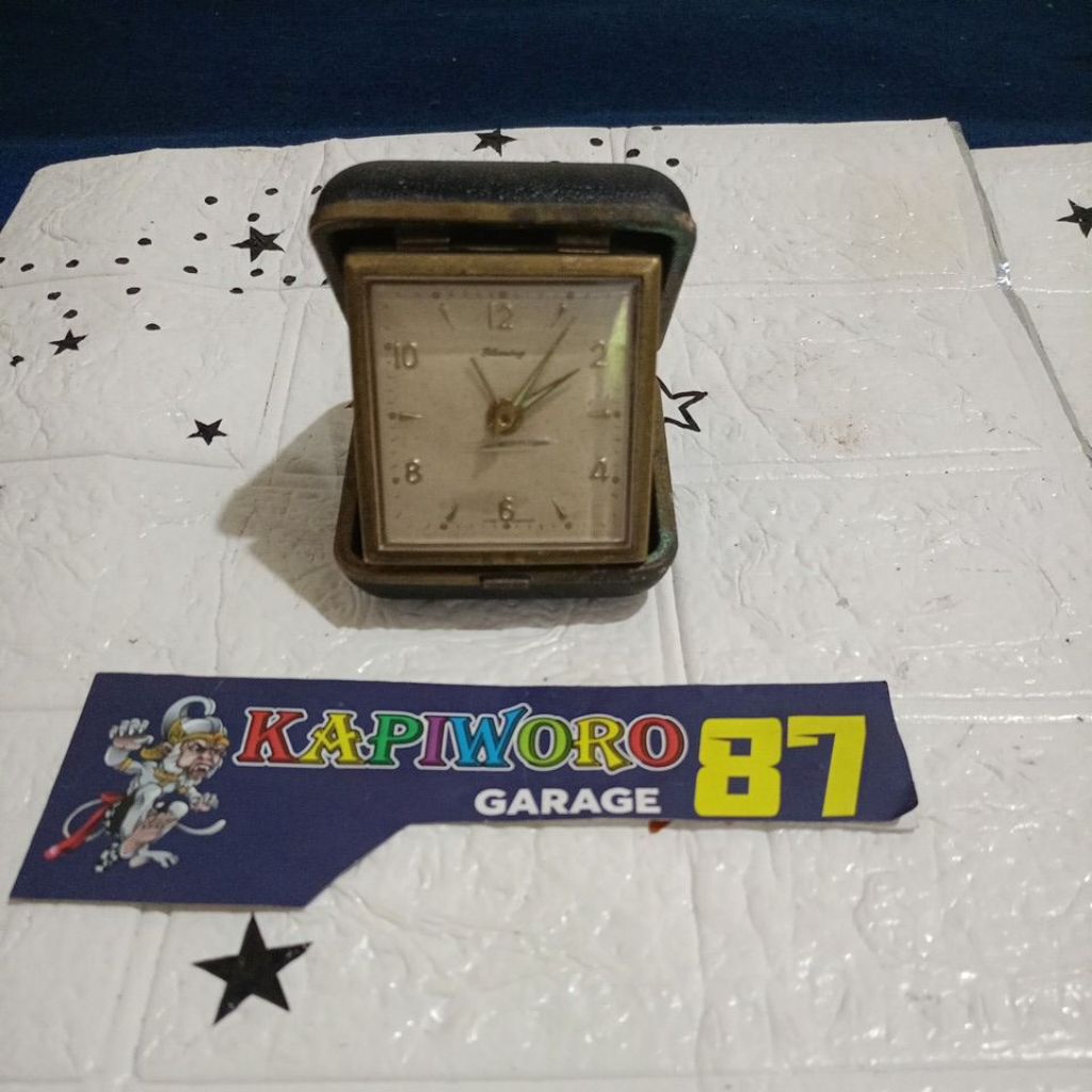 jam weker travel kuno antik blessing bahan vintage