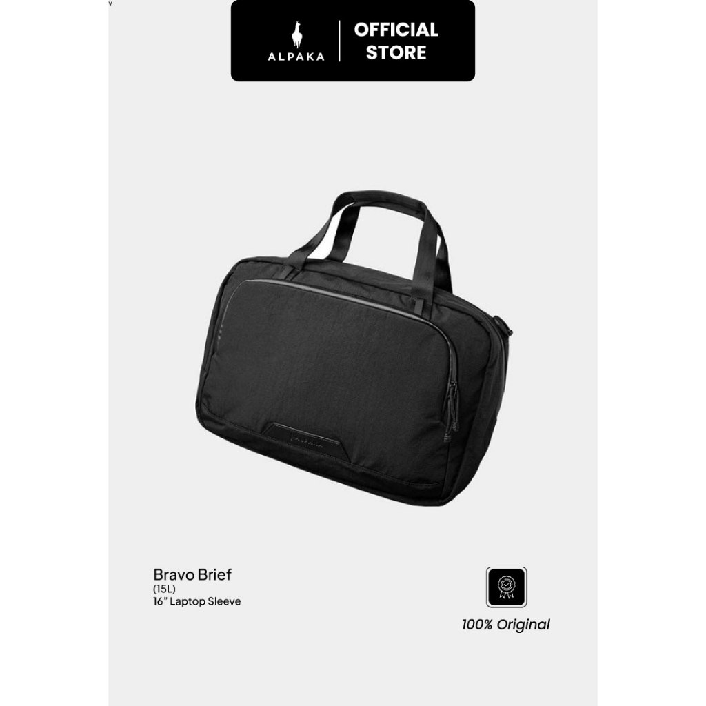 Alpaka Bravo Brief Bag Tas Selempang Alpaka fit Laptop 16inch