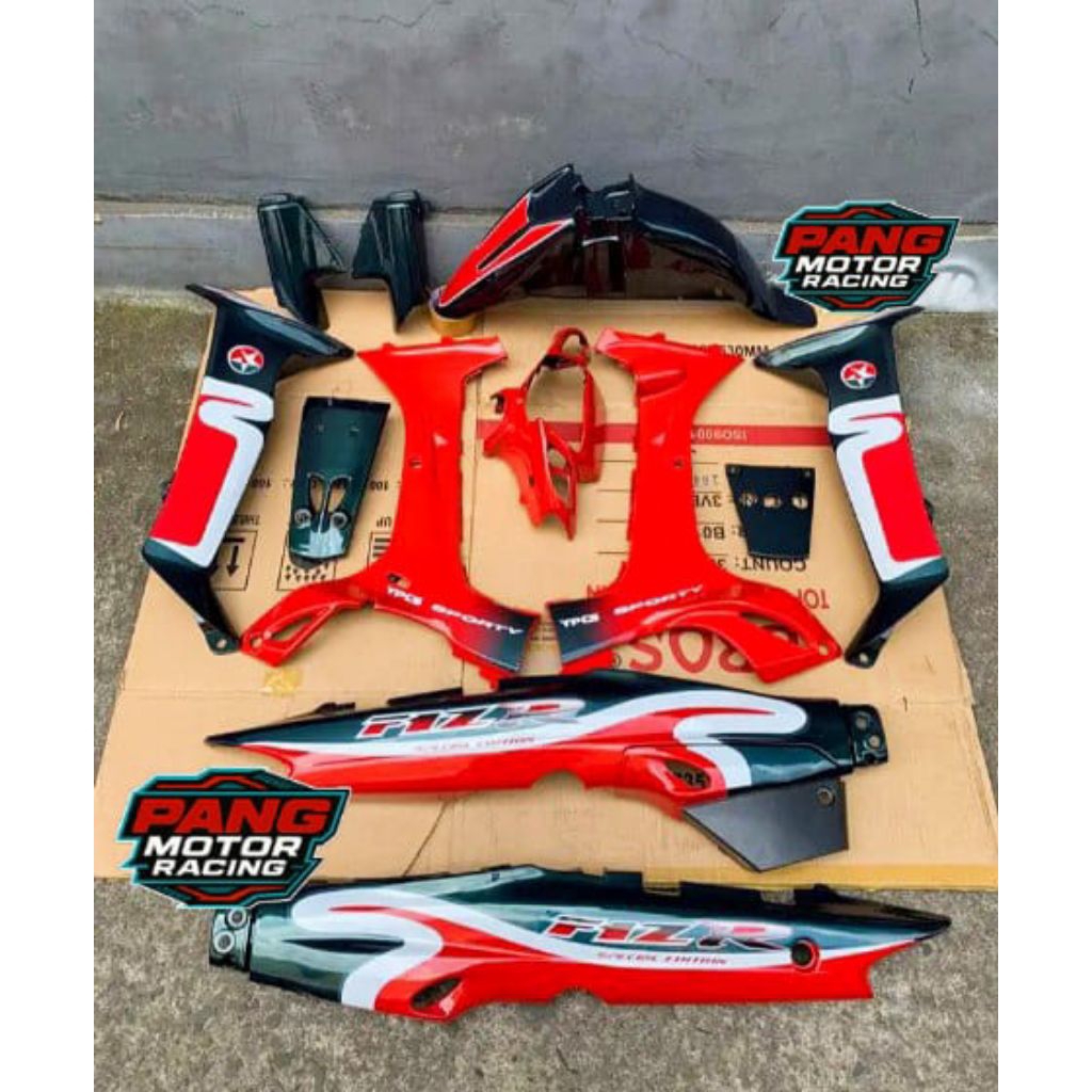 Body Halus Fulset Fiz r CALTEX SPESIAL EDITON  Set LAMPU Fiz r Body Caltex Hijau Botol