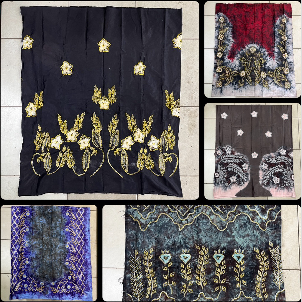Kain Sasirangan Bordir