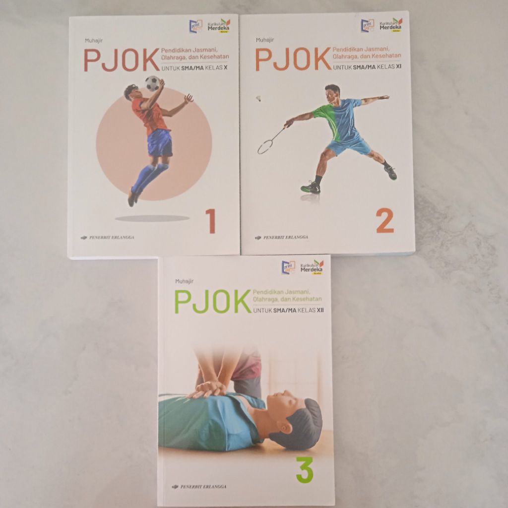 PJOK SMA kelas 1,2,3 kurikulum merdeka revisi
