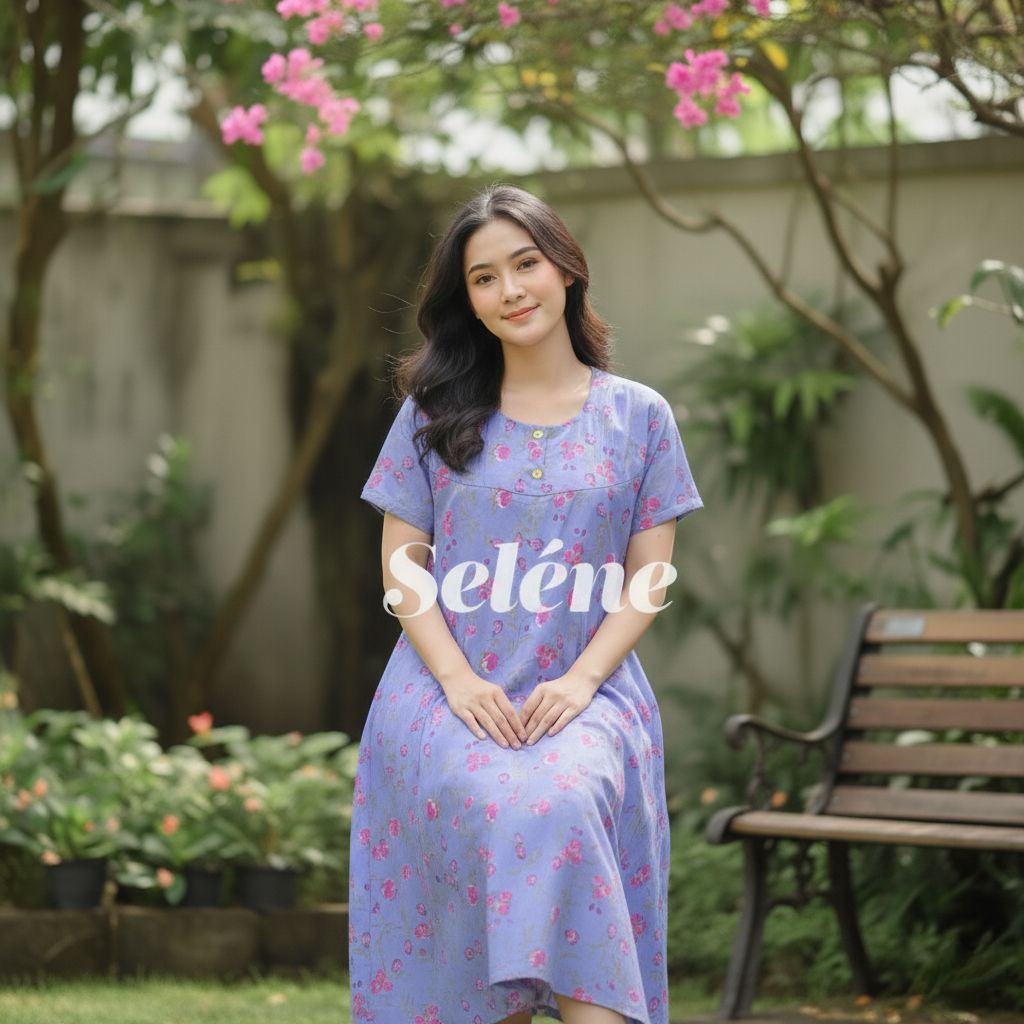 Selene - Home Dress Daster Bali Payung LD 110 Busui Friendly