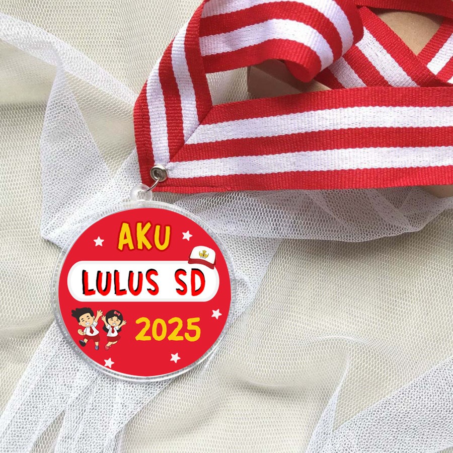 MEDALI WISUDA SD - MEDALI GIFT - HADIAH LUCU DAN UNIK
