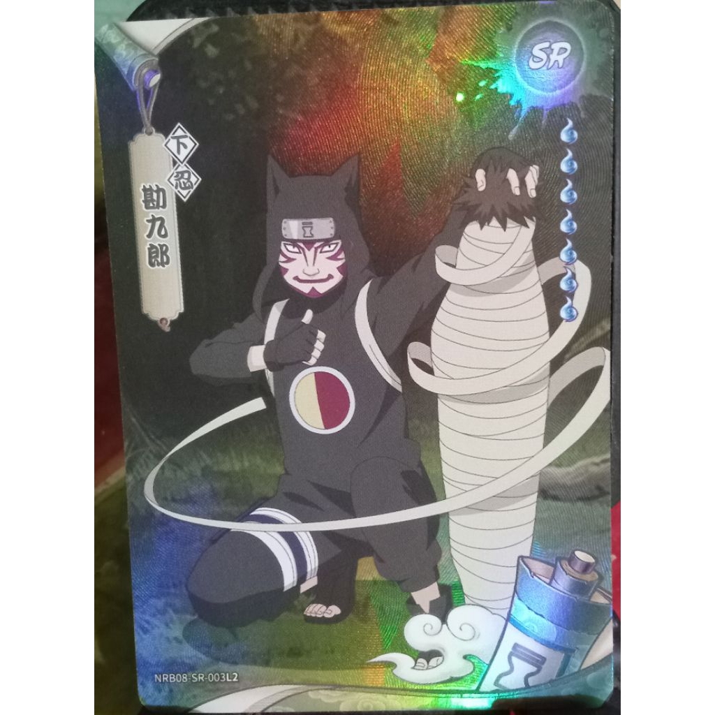 kartu Naruto kayou Kanuro Sr Hologram