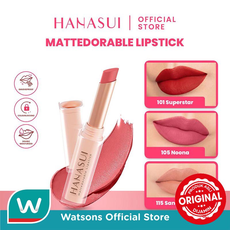Hanasui Mattedorable Lipstick Tropical  #113 2gr x 72