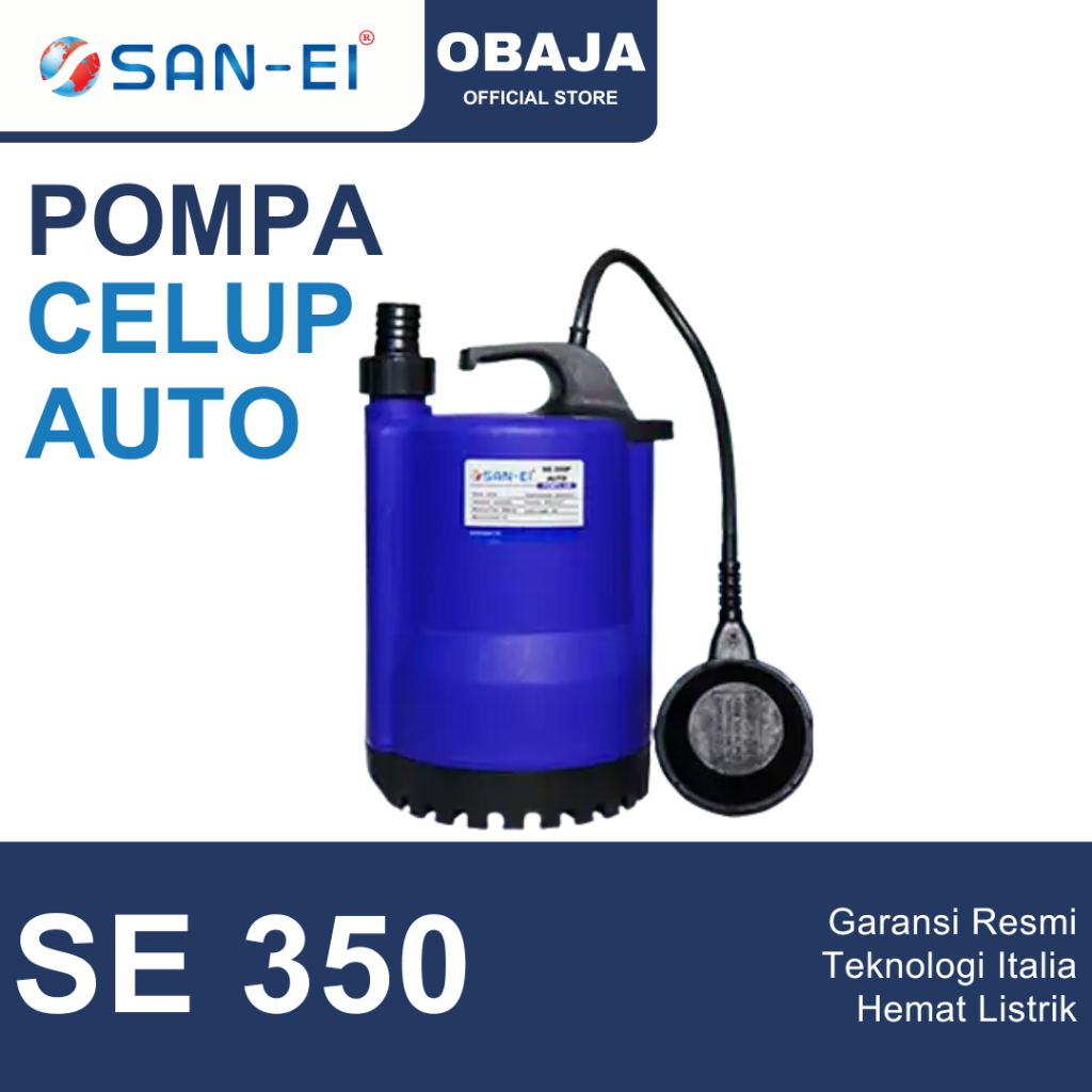 San Ei Pompa Air Celup SE 350 Auto / Pompa Celup SE 350 Auto San Ei
