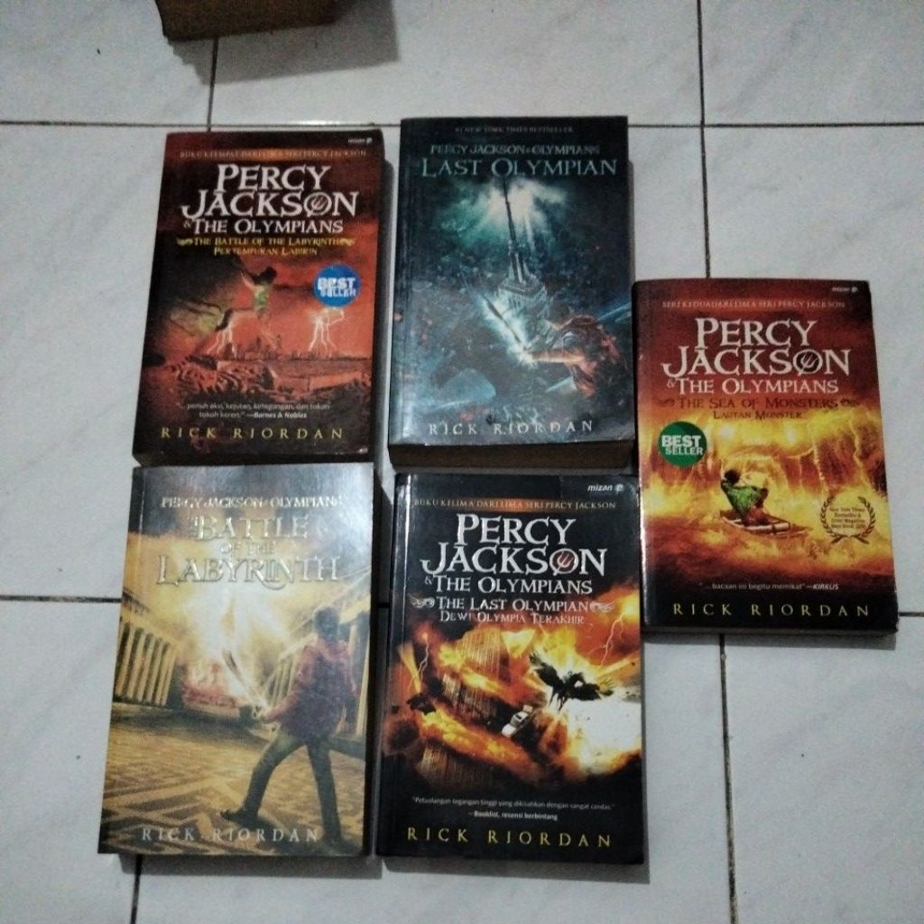 Novel seri Percy Jackson