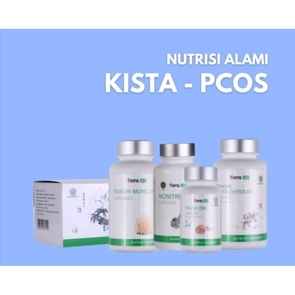 PAKET KISTA POCS PAKET NUTRISI ALAMI TIENS FITOFARMAKA