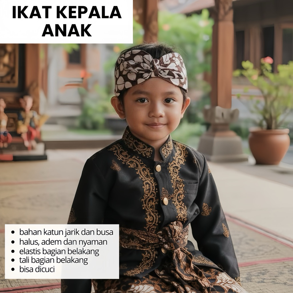 IKAT KEPALA BATIK IKAT KEPALA ADAT JAWA BATIK JARIK