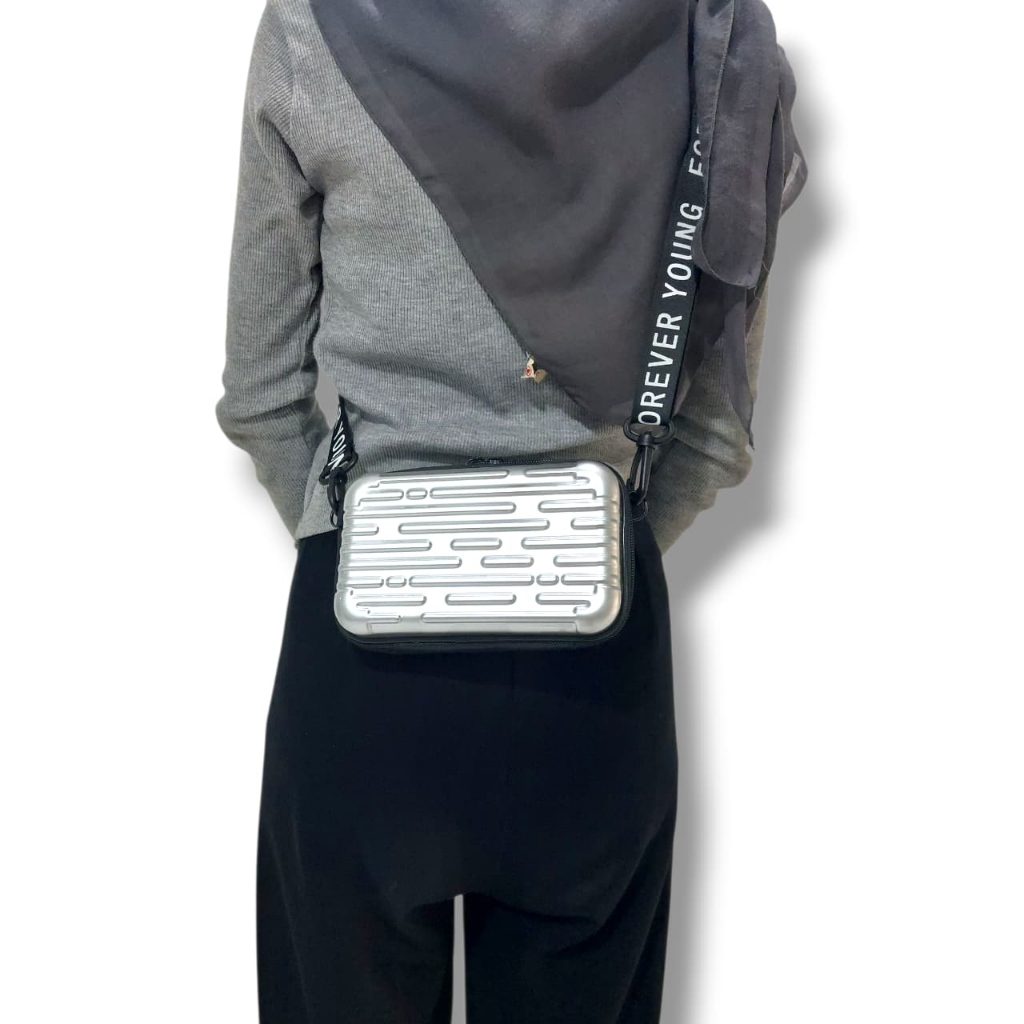 BEST DEALS Tas Koper Mini Tas Slempang Perempuan Forever Young Slempang/Koper Mini/Tas Wanita