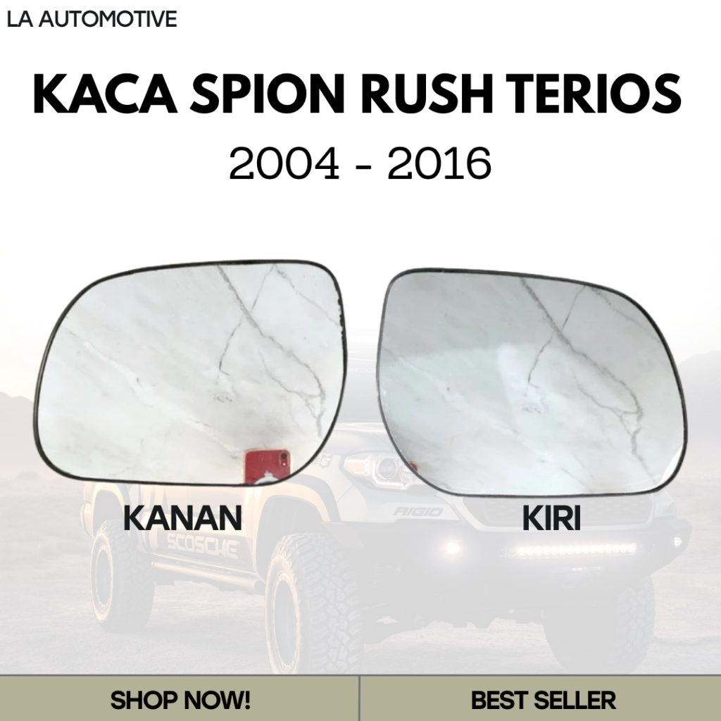 KACA SPION RUSH TERIOS 2004 - 2016
