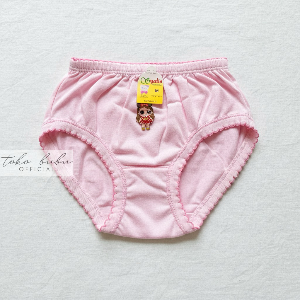 6 Pcs Celana Dalam Anak Perempuan Termurah Polos Motif Lucu Cawet Anak Cewek