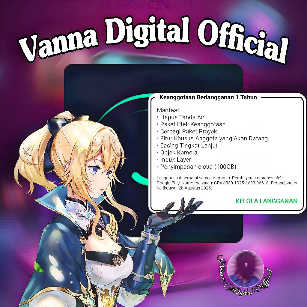 Alight Motion Premium 1 Tahun Full Garansi