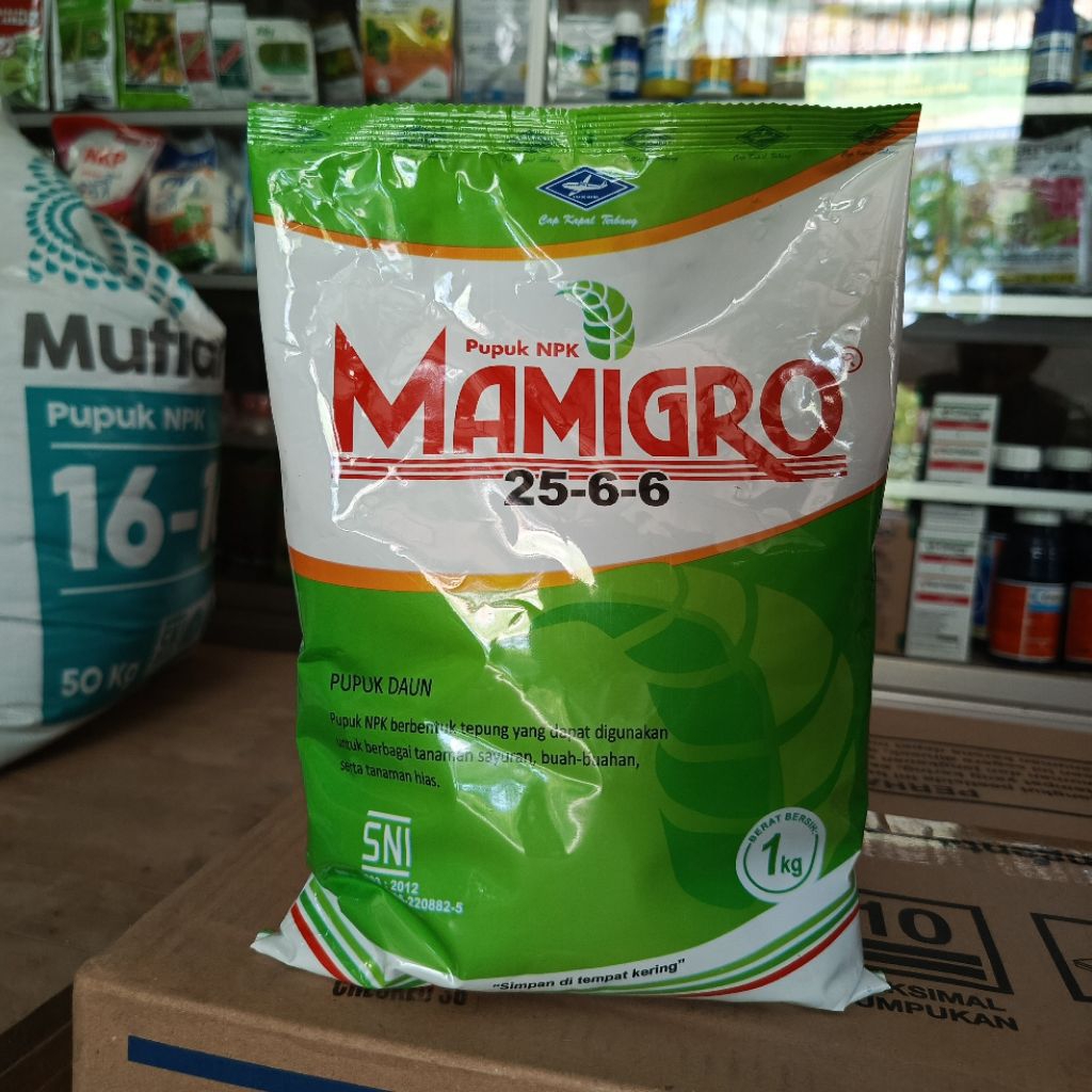 Mamigro pupuk NPK pupuk daun 1 kg