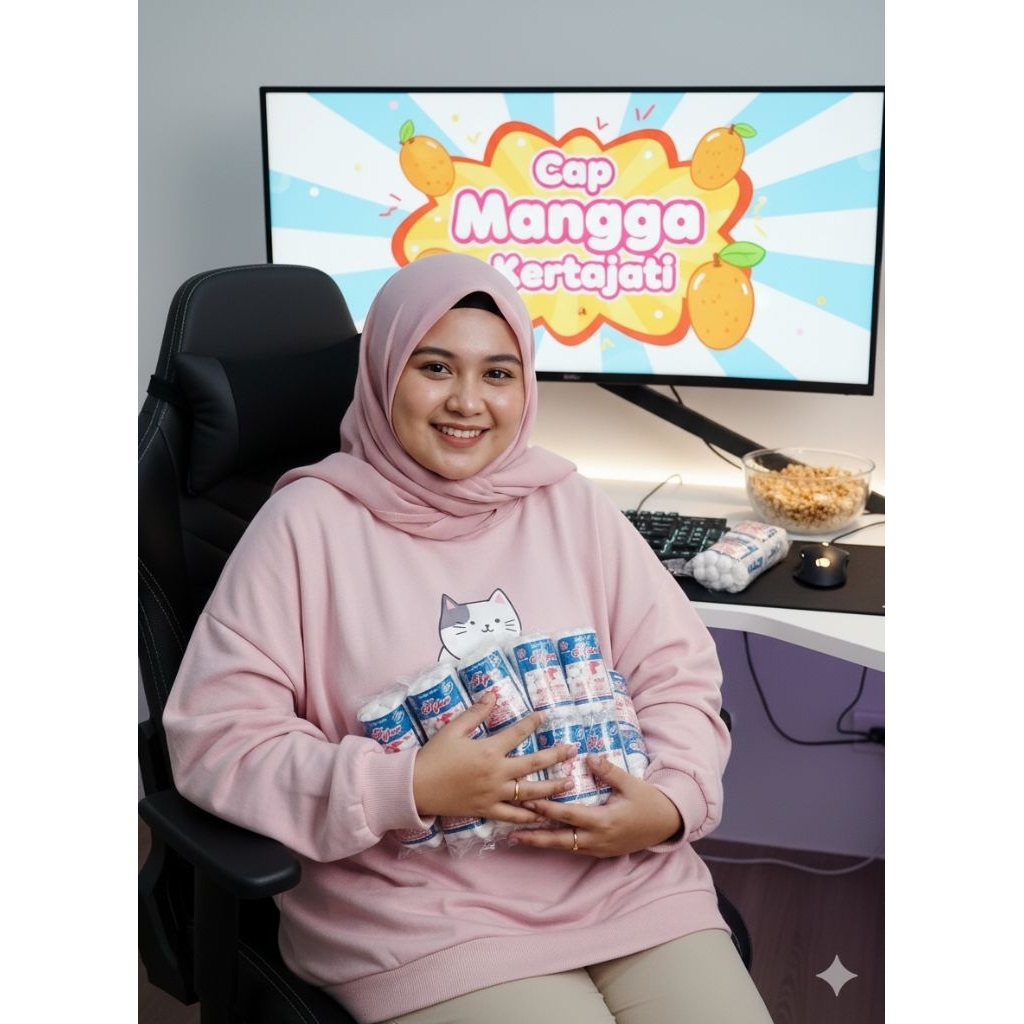 Ragi tape instan khusus singkong/beras ketan manis legit ORIGINAL CAP MANGGO 1BALL (10PK)