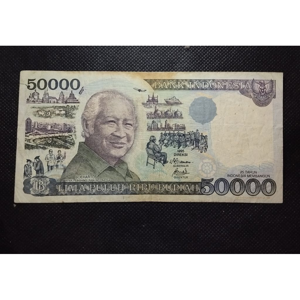 50 ribu Soeharto kertas bekas beredar 100% asli