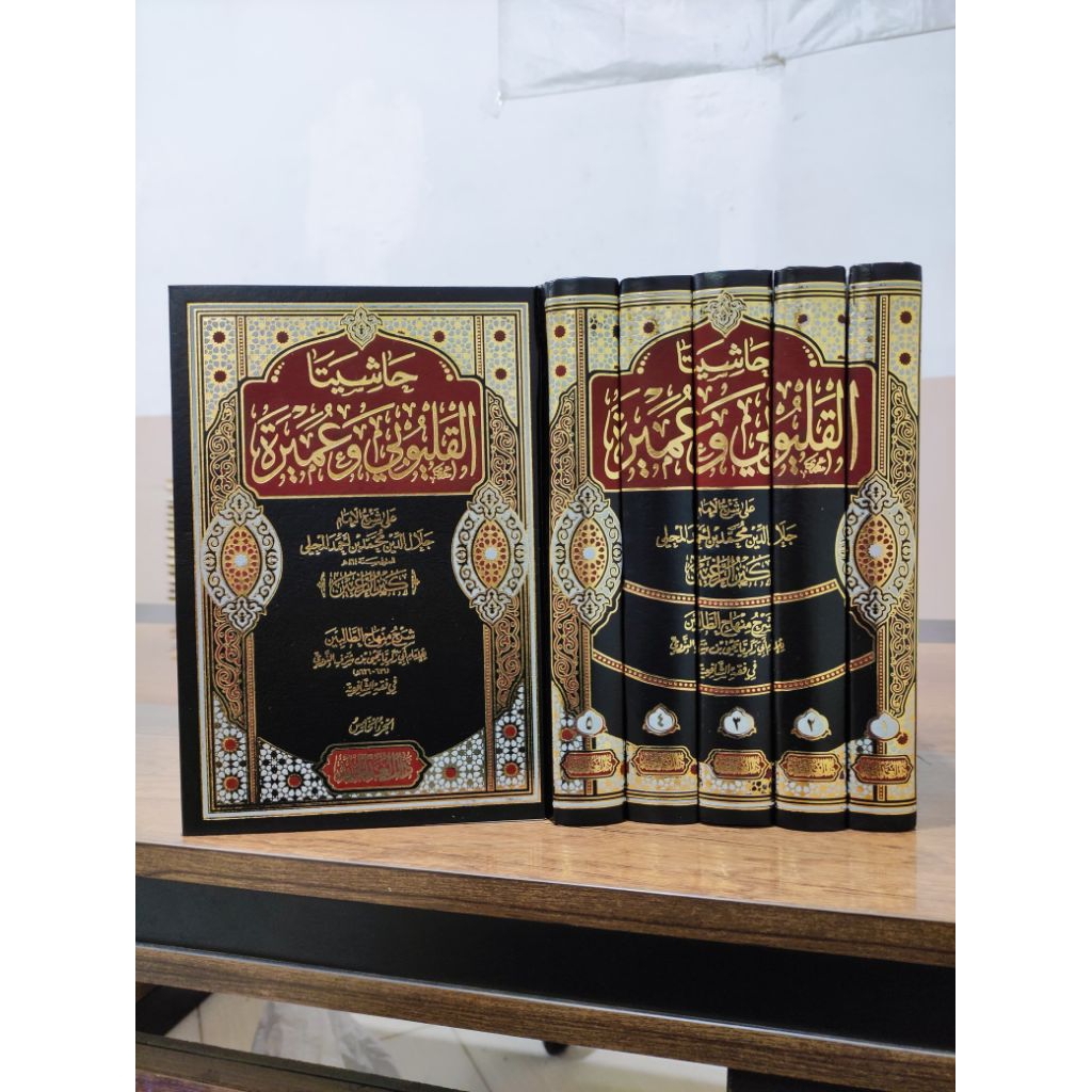 KITAB HASYIYATANI QULYUBI WA UMAIROH KANZUR ROGHIBIN MAHALLI SYARAH MINHAJUT THOLIBIN (5 JILID) - DA