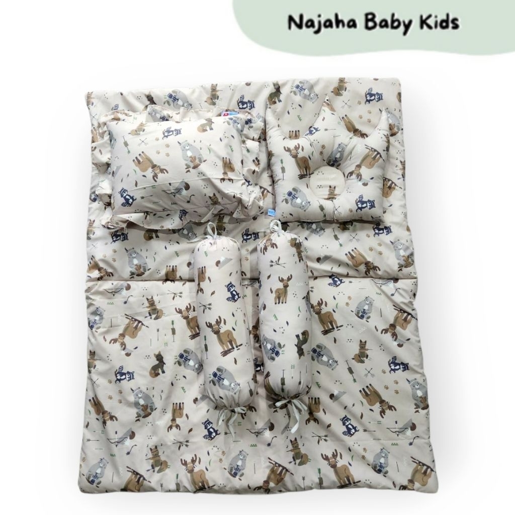 Bedcover Bayi Free Tas Ukuran Besar Halus Empuk Baby Bedding Set
