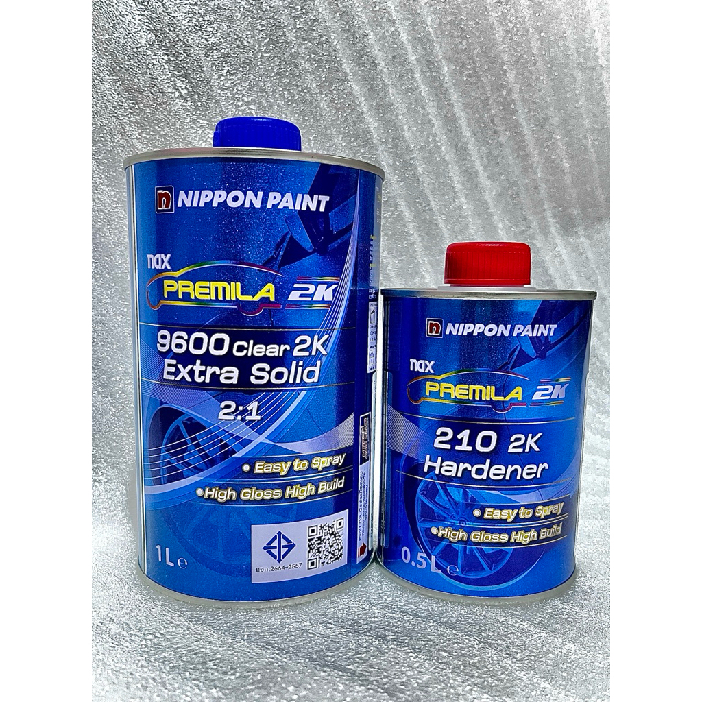 Clear Coat pernish Nippon premila original 9600 orderan 3set