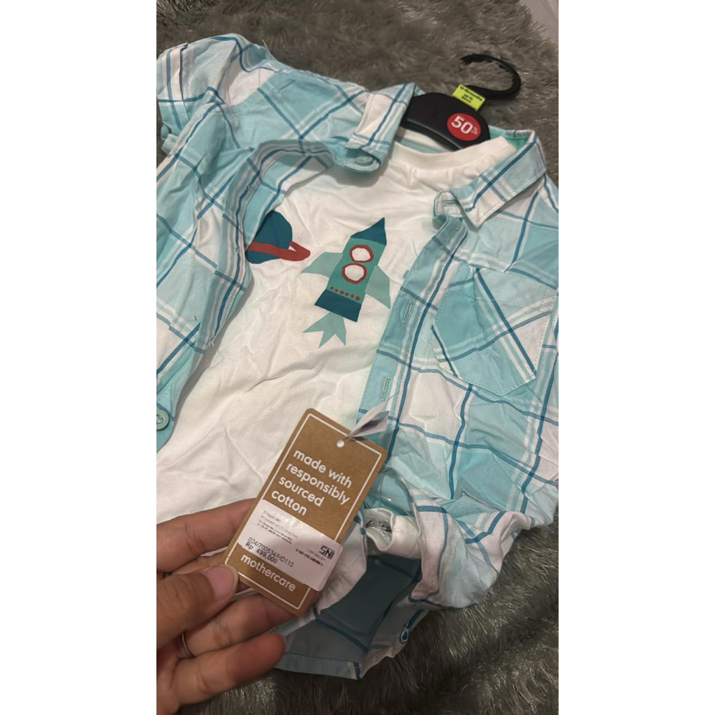 SET KEMEJA MOTHERCARE