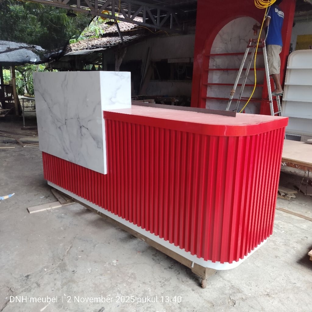 Meja Resepsionis Spa Salon Kecantikan