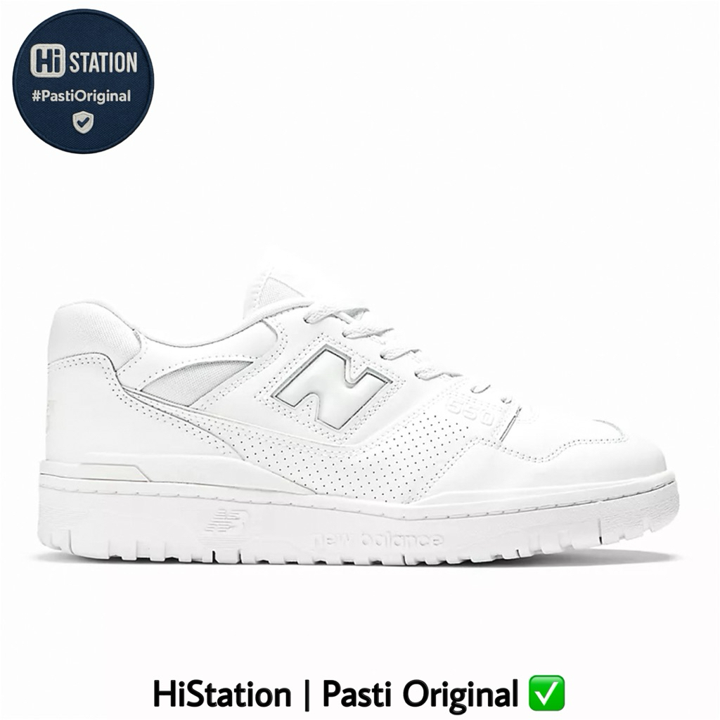 New Balance 550 Triple White Men Sneakers - BB550WWW