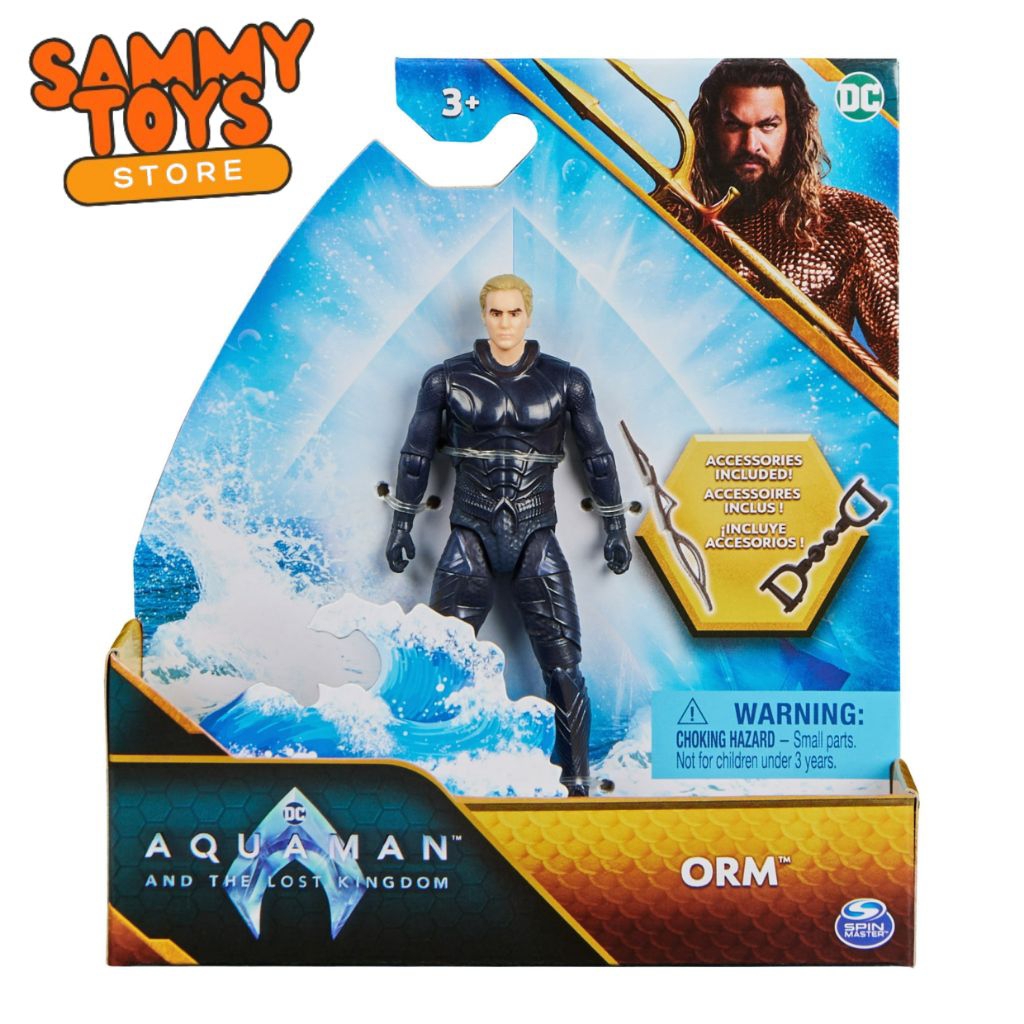 Spin Master DC Aquaman and The Lost Kingdom - Orm 4 Inch Action Figure